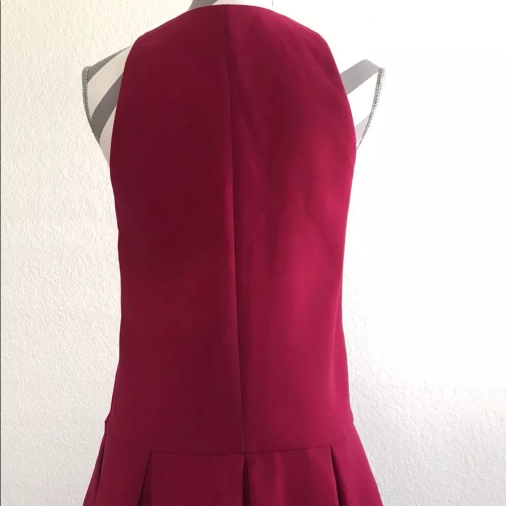 Thakoon Pink Drop Waist Pleated Dress - Picture 4 of 6